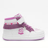 LELLI KELLY LELLI KELLY Frangetta Mix Sneaker Alta Bambina - LKAA8096 Bianco/Rosa