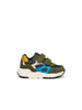 GEOX GEOX Flexyper Mini Sneaker Con Strappo Bambino - B566GE022BC Green/Navy