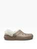 CROCS CROCS Classic Fleece Lined Sabot Unisex - CR.211396 Mushroom