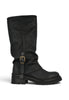 JEEP JEEP Byway Fold Hi Stivale Tacco Medio Donna - JL62583A Nero