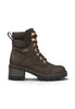 JEEP JEEP Raven Lace Anfibi Tacco Medio Donna - JL62601A Dark Brown