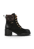 JEEP JEEP Raven Lace Anfibi Tacco Medio Donna - JL62601A Dark Brown