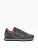 SUN68 SUN68 Tom Fluo Sneaker Bassa Uomo - Z46102 Grigio Scuro