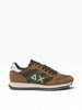 SUN68 SUN68 Jaki 2.0 Bicolor Sneaker Bassa Uomo - Z46122 Marrone