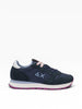 SUN68 SUN68 Ally Solid Sneaker Bassa Donna - Z46201 Navy Blue