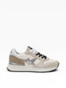 SUN68 SUN68 Stargirl Strass Logo Sneaker Bassa Donna - Z46223 Bianco Panna