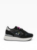 SUN68 SUN68 Big Stargirl Glitter Sneaker Bassa Donna - Z46230 Nero