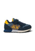 SUN68 SUN68 Boy'S Jaki Bicolor (Kid) Sneaker Con Strappo Bambino - Z46322K Navy Blue