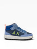 SUN68 SUN68 Genius Midi (Baby) Sneaker Con Strappo Bambino - Z46335B