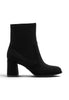 TAMARIS TAMARIS Tronchetto Tacco Medio Donna - 1-25057-43 Black Suede