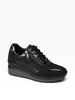 VALLE VERDE VALLE VERDE Sneaker Con Zeppa Donna - VVCA554W Nero