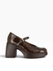 WONDERS WONDERS Mocassino Tacco Alto Donna - H-49100 Marrone