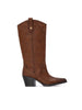 XTI XTI Stivale Tacco Basso Donna - 144723 Camel