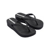 IPANEMA IPANEMA Ciabatta Con Zeppa Donna - IP.83386 Nero/Nero Glitter