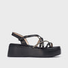 WONDERS WONDERS Sandalo Basso Donna - A-3704 Nero