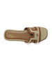 BEVERLY HILLS BEVERLY HILLS Women's Slippers - BHW519205_W004 Beige Black