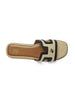 BEVERLY HILLS BEVERLY HILLS Women's Slippers - BHW519205_W004 Beige Black