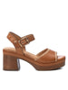 CARMELA CARMELA Women's Mid-Heel Sandal - 162207 Camel