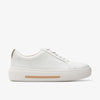 CLARKS CLARKS Sneaker Bassa Donna - 176308 Off White