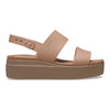 CROCS CROCS Brooklyn Low Wedge Sandalo Con Zeppa Donna - CR.206453 Black/Black