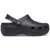 CROCS CROCS Classic Platform Clog Sabot Con Zeppa Donna - CR.206750 Black
