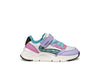 GEOX GEOX Sneaker Con Strappo Bambina - J46M2A054FU Dk Pink/Yellow