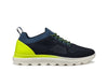 GEOX GEOX Sneaker Bassa Uomo - U55BYE0009T Navy/Fluo Yellow