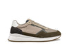 GEOX GEOX Sneaker Bassa Uomo - U55LCA02211 Military/Sand