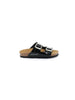 GRUNLAND GRUNLAND Girl's Buckle Slipper - CB1462 Black