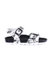 GRUNLAND GRUNLAND Girls' Flat Sandal - SB1410 Black