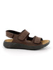 IGI&CO IGI&CO Men's Velcro Sandal - 76480 Dark Brown