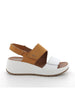 IGI&CO IGI&CO Sandalo Con Zeppa Donna - 76665 Marmotta/Bianco