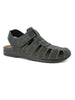 INBLU INBLU Men's Strap Sandal - 3522 Dark Brown