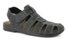 INBLU INBLU Sandalo Con Strappo Uomo - 3522 Nero
