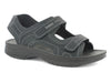 INBLU INBLU Sandalo Con Strappo Uomo - RY29 Nero
