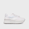 JANET & JANET JANET & JANET Sneaker Con Zeppa Donna - J-020 White/Silver