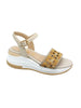 KEYS KEYS Women's Wedge Sandal - K-11092 Beige