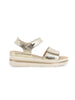 MELLUSO MELLUSO Women's Wedge Sandal - 019185Z Platinum