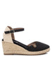 REFRESH REFRESH Women's Wedge Sandals - 171969 Black