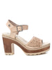 REFRESH REFRESH Sandalo Tacco Medio Donna - 172781 Camel