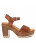 REFRESH REFRESH Sandalo Tacco Medio Donna - 172781 Camel