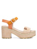 REFRESH REFRESH Sandalo Tacco Medio Donna - 172794 Beige