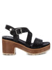 REFRESH REFRESH Women's Mid-Heel Sandal - 172847 Camel
