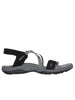 SKECHERS SKECHERS Women's Reggae Slim Flat Sandal - 163112 Black