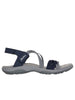 SKECHERS SKECHERS Women's Reggae Slim Flat Sandal - 163112 Black