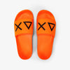SUN68 SUN68 Slippers Logo Ciabatta Uomo - X35102 Arancio Fluo