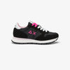 SUN68 SUN68 Ally Solid Nylon Sneaker Bassa Donna - Z35201 Bianco