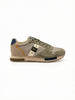 BLAUER BLAUER Sneaker Bassa Uomo - S6QUEENS01 Military/Taupe