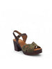 CINZIA SOFT CINZIA SOFT Women's High Heel Sandal - PQ1145068C Green/Ebony