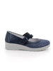 ENVAL SOFT ENVAL SOFT Women's Strap Ballerina - 12539 Blue